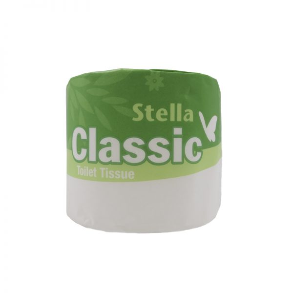 Toilet Paper - Stella 2Ply Recy. 400sheet Indiv.Wrap 48/Ctn