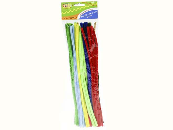 Chenille Stems - 6mm Standard Pack of 50