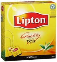 Lipton Tea Cup Bags Tagged Pack of 100